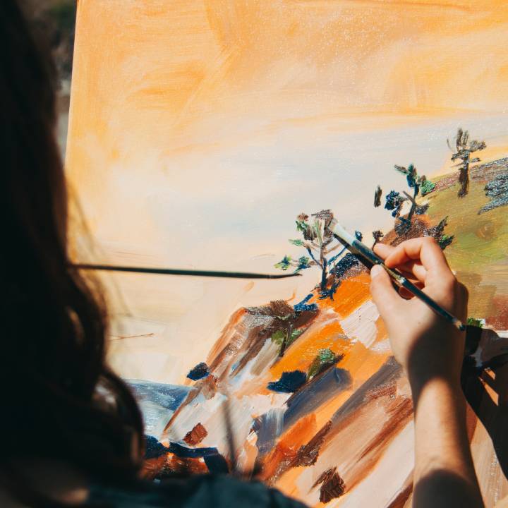 Women painting